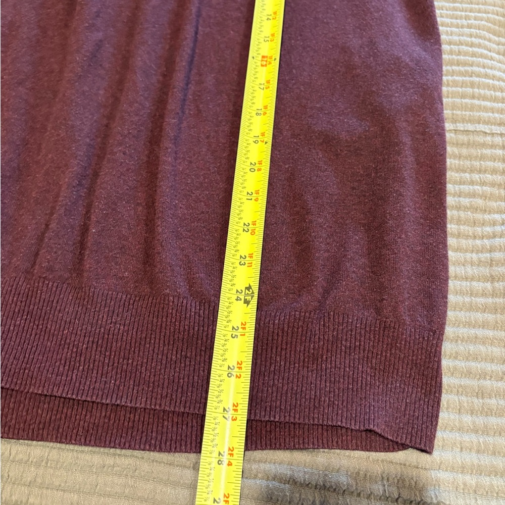 Victoria's Secret cowl neck pullover sweater Women's Purple/maroon size M - Picture 9 of 11